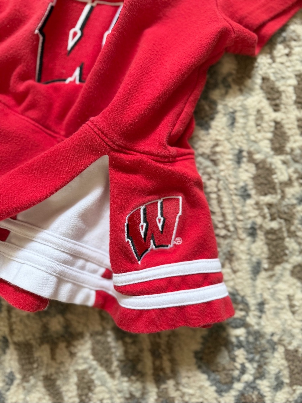 NCAA Wisconsin Badgers Cheerleader Toddler Dress Size 2T - Picture 5 of 6